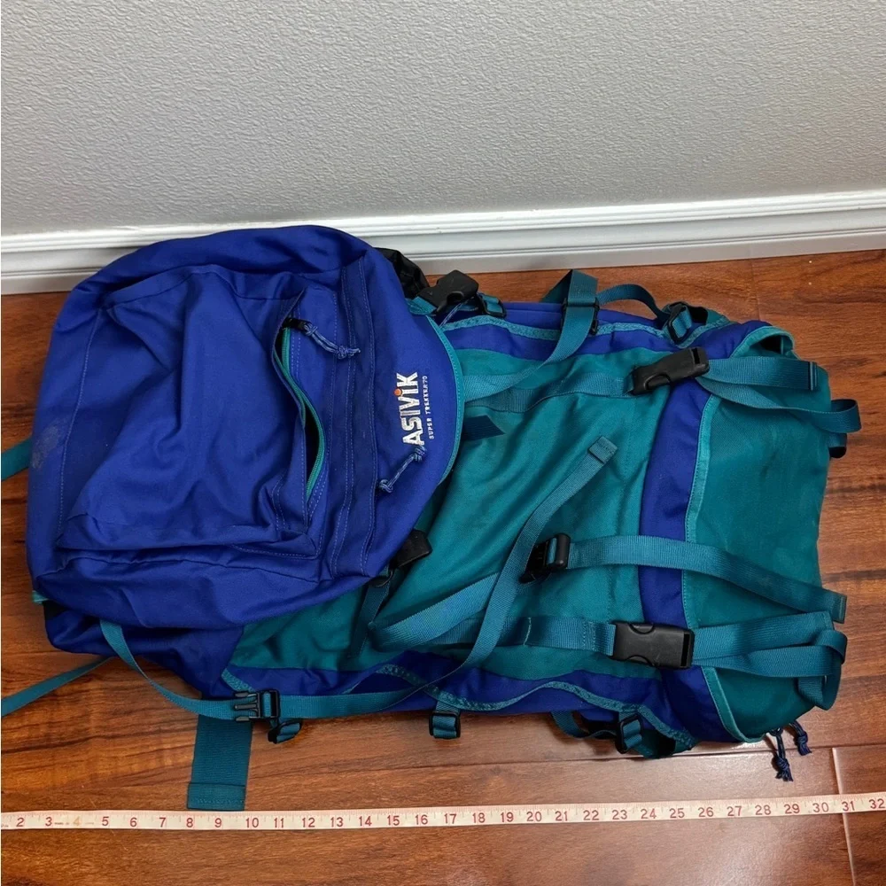 Asivik Super Trekker 70 Vintage Camping Backpack
